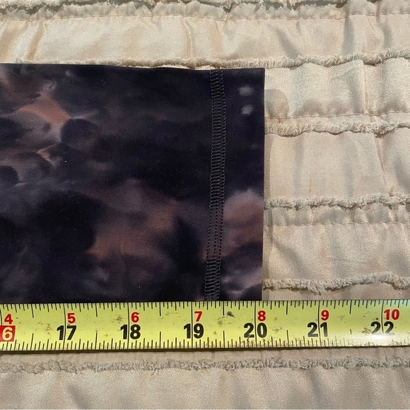 Lululemon Align Crop Leggings Diamond Dye Graphite Grey Pink Pastel 0 W6BDES - Picture 10 of 10